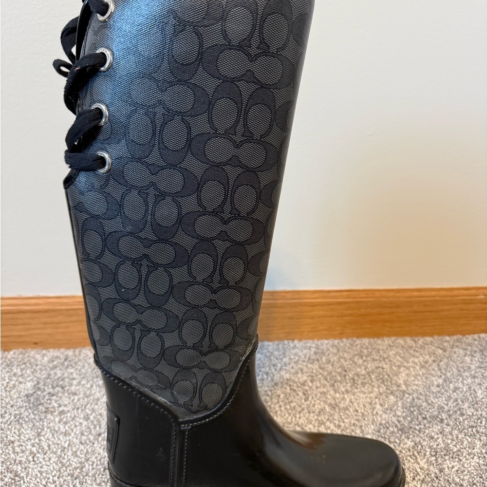 Coach rainboots - Picture 3 of 8